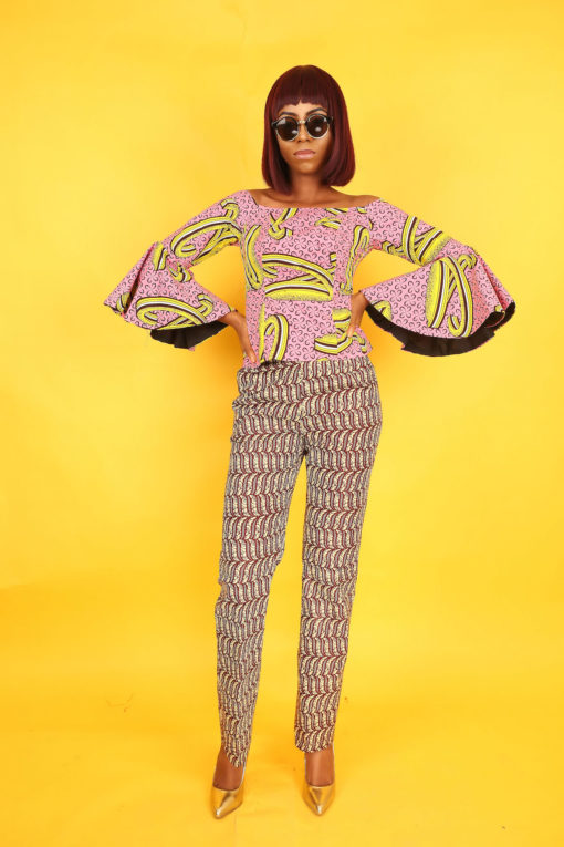 Lolade Top Ankara Print African Fashion It's Made To Order Osas Olumese