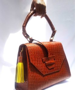 Tafariah Bag Oyeni's Signature Leather Bag It's Made To Order African Fashion