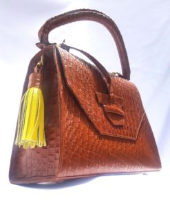 Tafariah Bag Oyeni's Signature Leather Bag It's Made To Order African Fashion