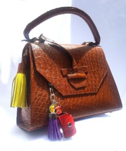 Tafariah Bag Oyeni's Signature Leather Bag It's Made To Order African Fashion