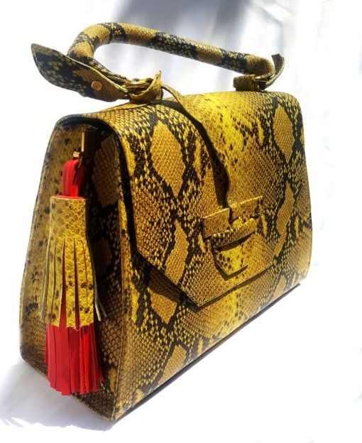 Tafariah Bag Oyeni's Signature Leather Bag It's Made To Order African Fashion