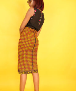 Osas Olumese It's Made To Order Angela Skirt African Print Ankara African Fashion MadeInNigeria MadeInKano