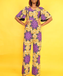 Osas Olumese It's Made To Order Clan Jumpsuit African Print Ankara African Fashion MadeInNigeria