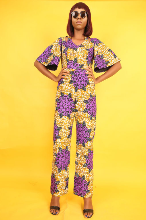 Osas Olumese It's Made To Order Clan Jumpsuit African Print Ankara African Fashion MadeInNigeria