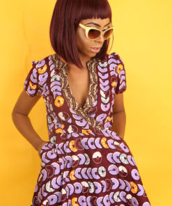 Osas Olumese It's Made To Order Diane Dress African Print Ankara African Fashion MadeInNigeria MadeInKano