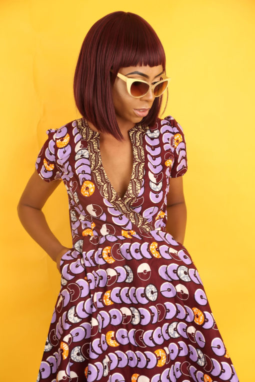 Osas Olumese It's Made To Order Diane Dress African Print Ankara African Fashion MadeInNigeria MadeInKano