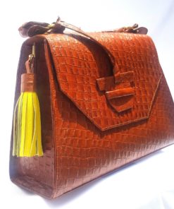 Tafariah Bag Oyeni's Signature Leather Bag It's Made To Order African Fashion