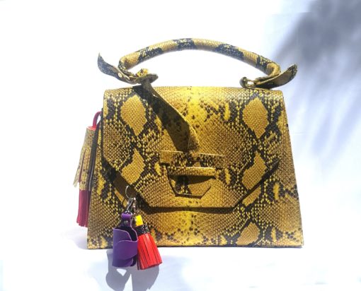 Tafariah Bag Oyeni's Signature Leather Bag It's Made To Order African Fashion