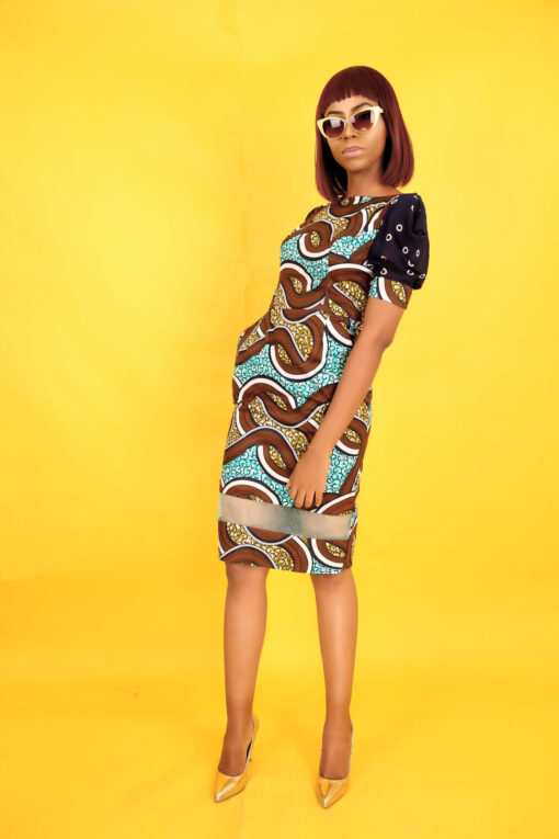 Osas Olumese It's Made To Order Toyin Dress African Print Ankara African Fashion MadeInNigeria MadeInKano