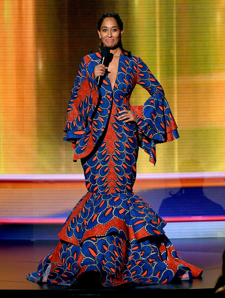 AMAs 2018 LavieByCK Lavie by CK Janet Jackson Tracee Ellis Ross Wax Print Pyer Moss Sergio Hudson It's Made To Order African Fashion