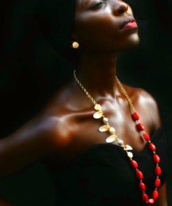 CORAL NECKLACE SEARAL LONG NECKPIECE CHIKABONICORAL NECKLACE CHIKABONITA IT'S MADE TO ORDER FASHION AFRICA