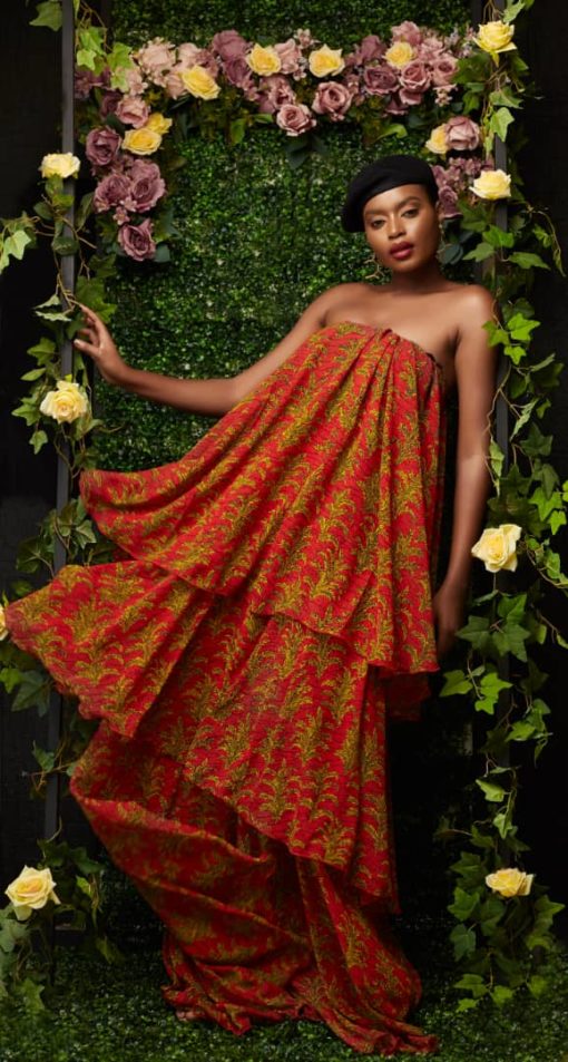 Belle chiffon maxi mod accra african fashion its made to order african styles