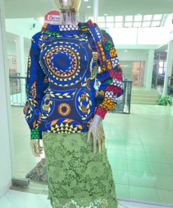 ankara patch top eta e orante it's made to order african print style fashion