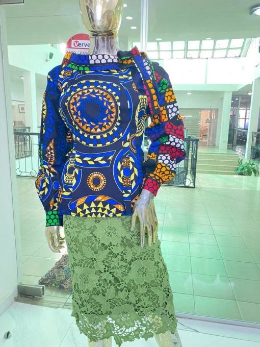 ankara patch top eta e orante it's made to order african print style fashion