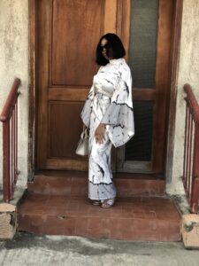 TITI Kimono Maxi Dress It's Made To Order African Fashion Style Titi Belo