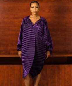 Kimono Pleated Jacket It's Made To Order African Fashion Style Titi Belo