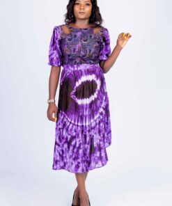 Adire Lamba Semi Wrap Set It's Made To Order African Fashion Style