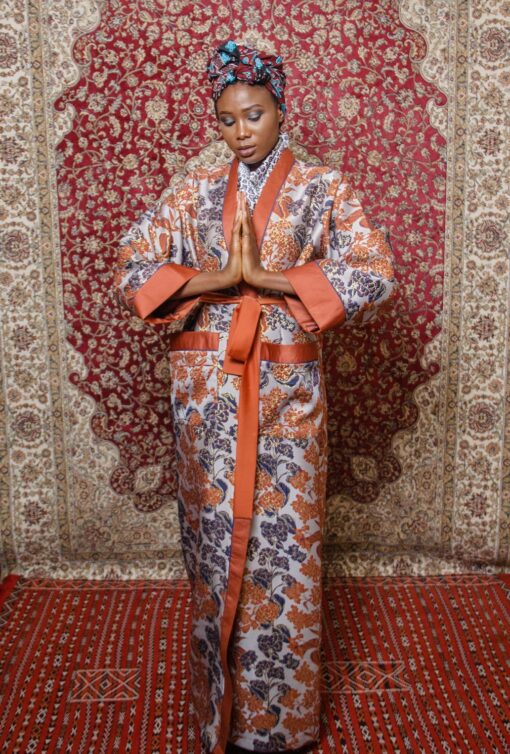 Geisha Kimono Younass Collection It's Made To Order African Fashion Arabian Glamour