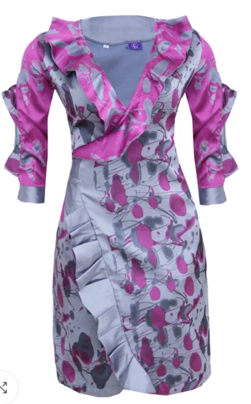 floral burst kimono by caroline 1942 made in Africa independent brands