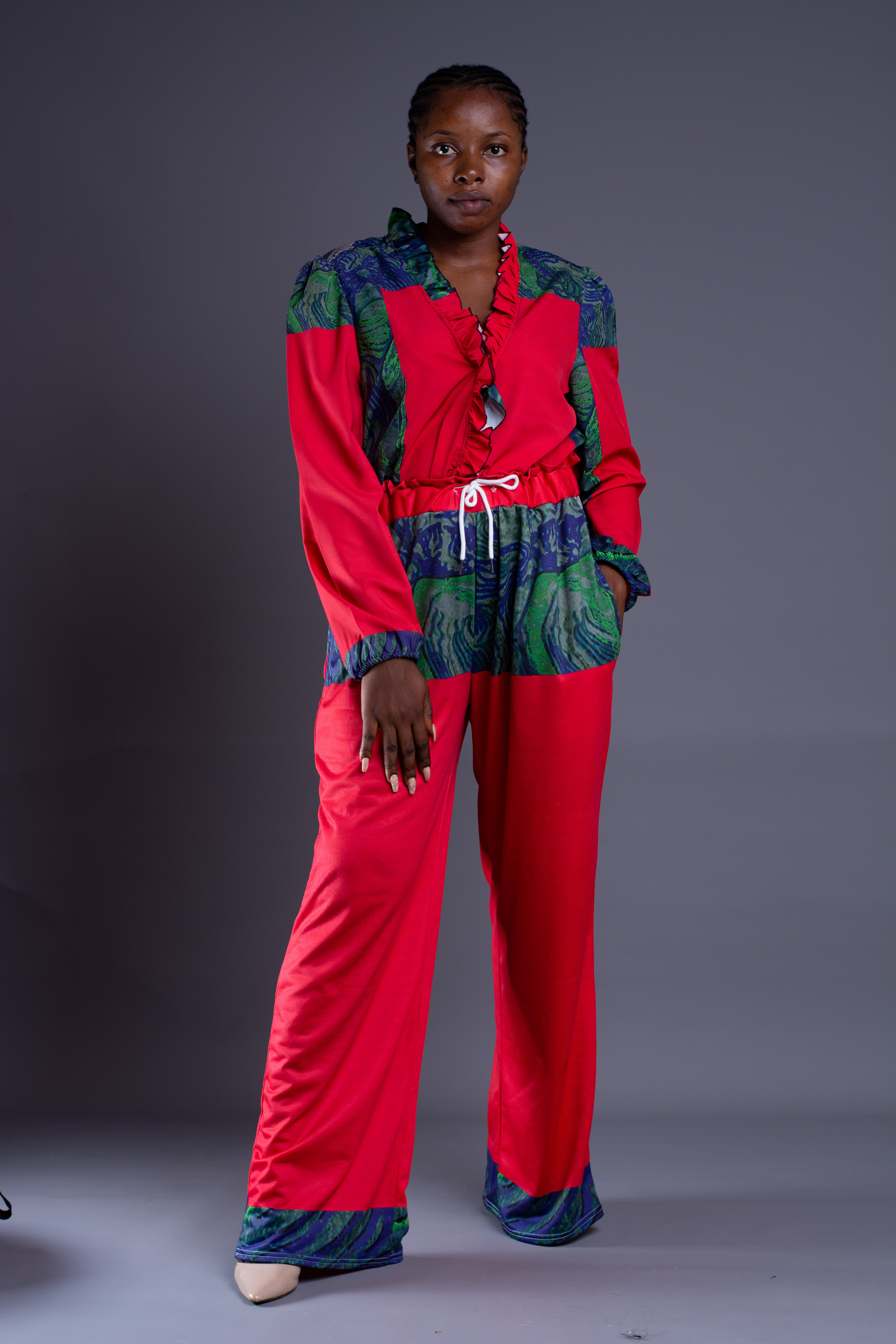 Christine Track Pants by Caroline 1943 for It's Made To Order Custom-made sustainable slow fashion made in Africa