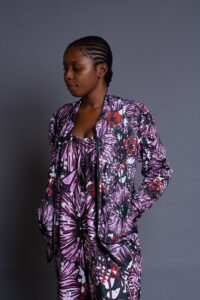 Mary Jacket For It's Made To Order from Caroline 1942 Floral Burst Collection