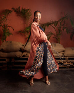 Gaia Kimono by MOD Ghana for It's Made To Order custom made African fashion